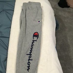 Gray Champion sweatpants